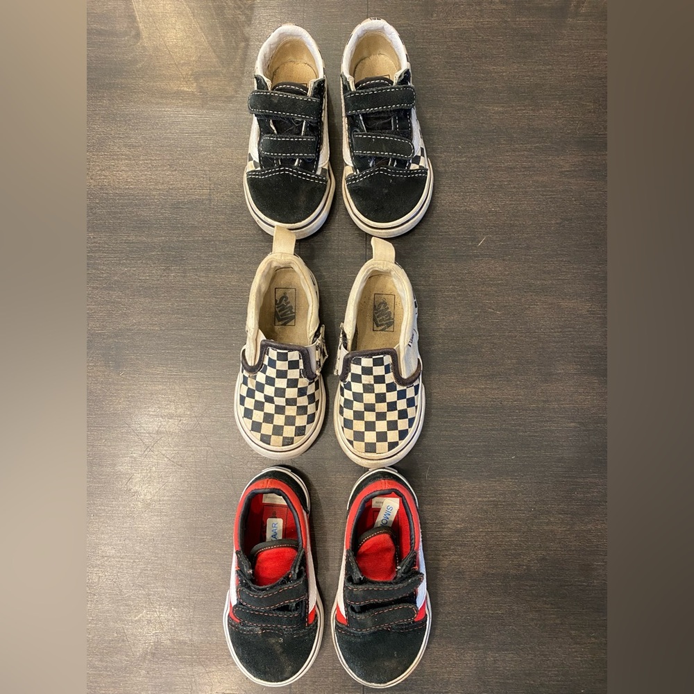 Toddler Vans Lot Size 5.5, 6, 6.5
